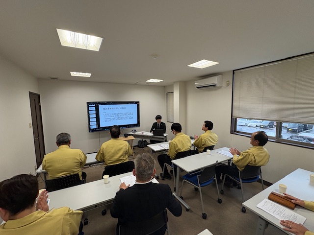 取適法（中小受託取引適正化法）の講習を受けました。